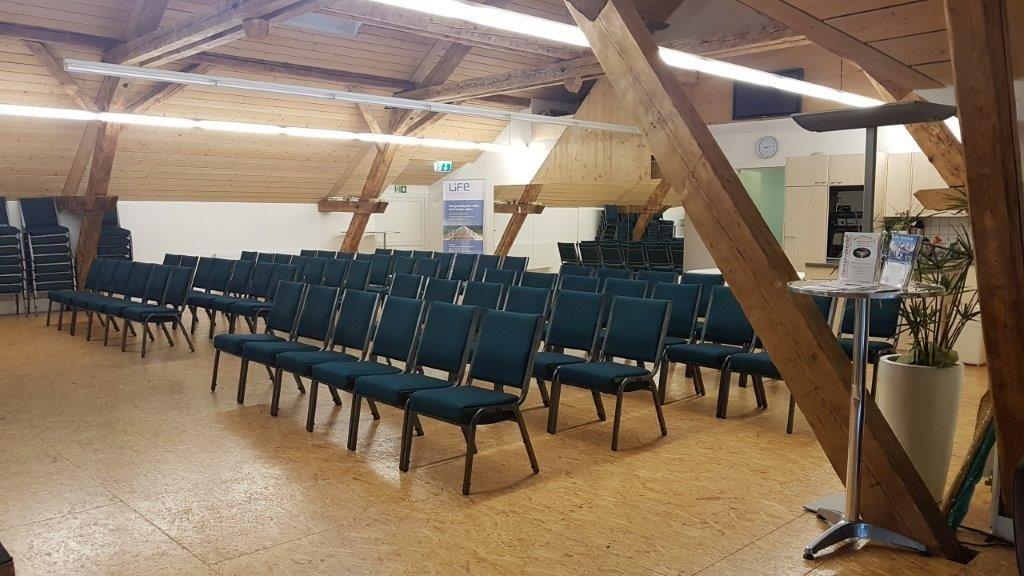 Plenarsaal mit Konzertbestuhlung
