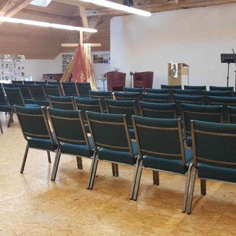 Plenarsaal von hinten